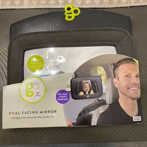 Dual Facing Car Mirror